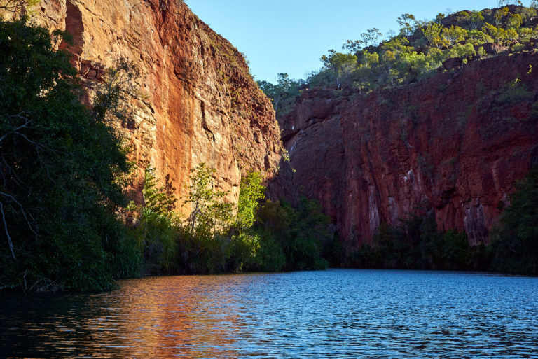 Lawn Hill – middle gorge